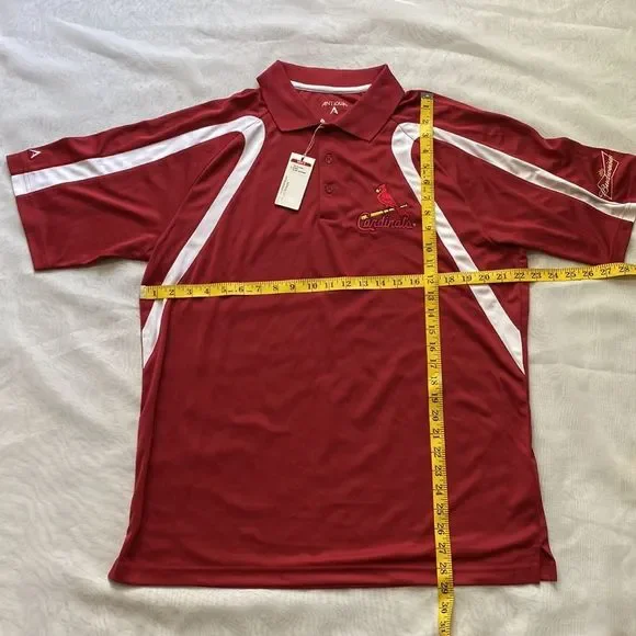 Men’s Large Cardinals Polo Shirt - Picture 3 of 6